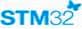 Logo of STM32 in color version