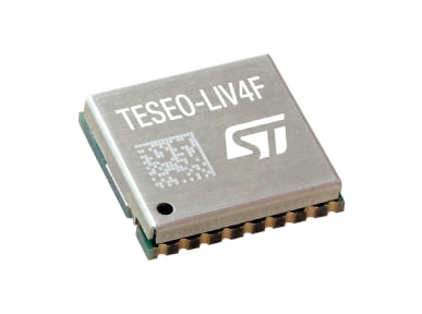 TESEO-LIV4F GNSS solution