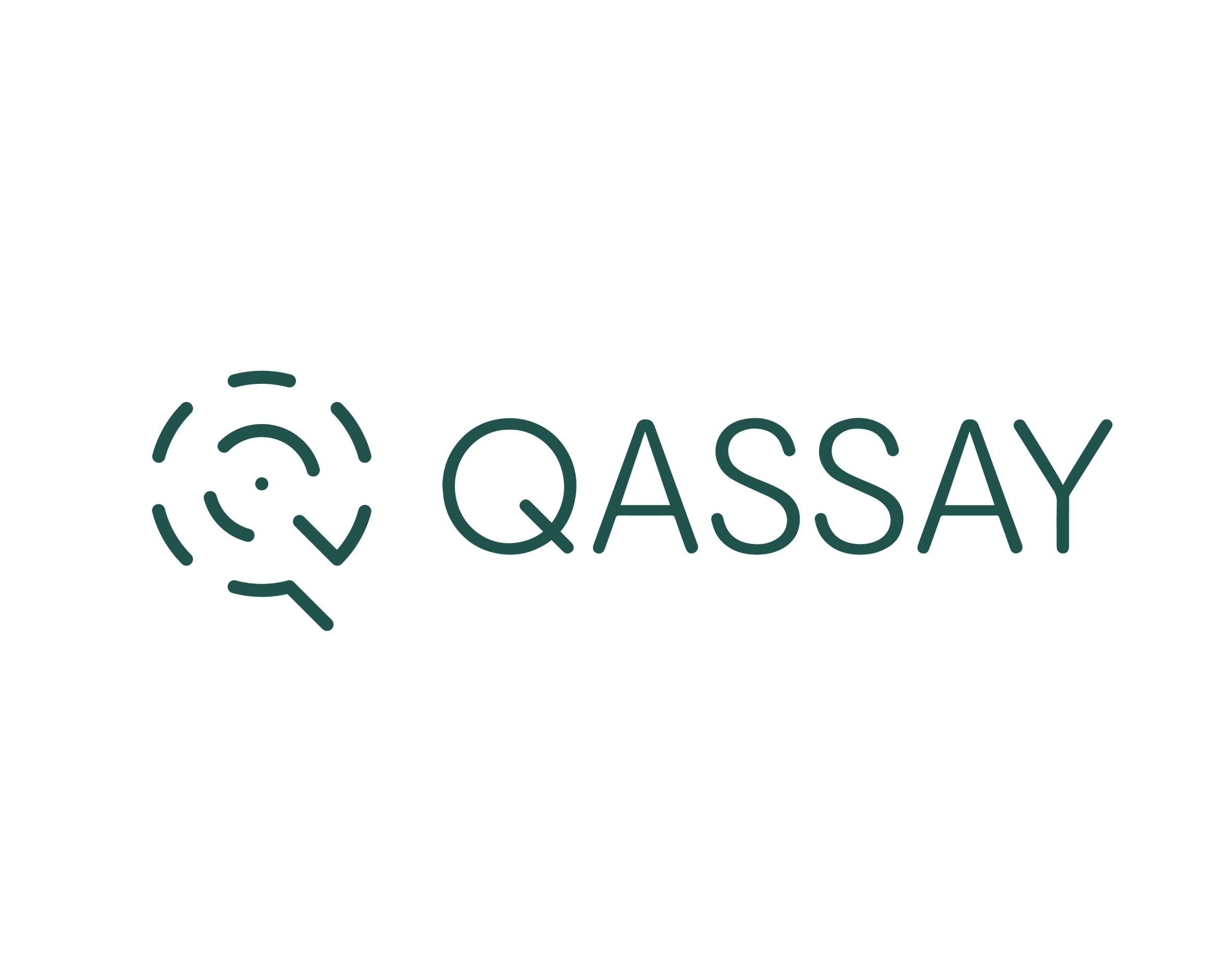 Qassay logo with white background