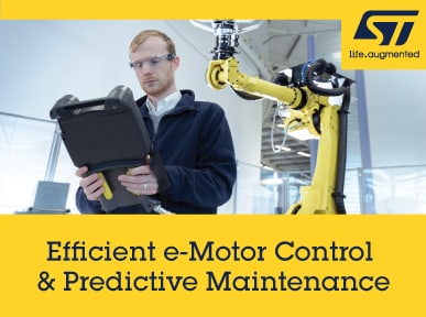 Efficient e-motor control & predictive maintenance